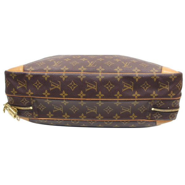 LOUIS VUITTON Porte Documents Voyage Monogram Canvas Briefcase Brown