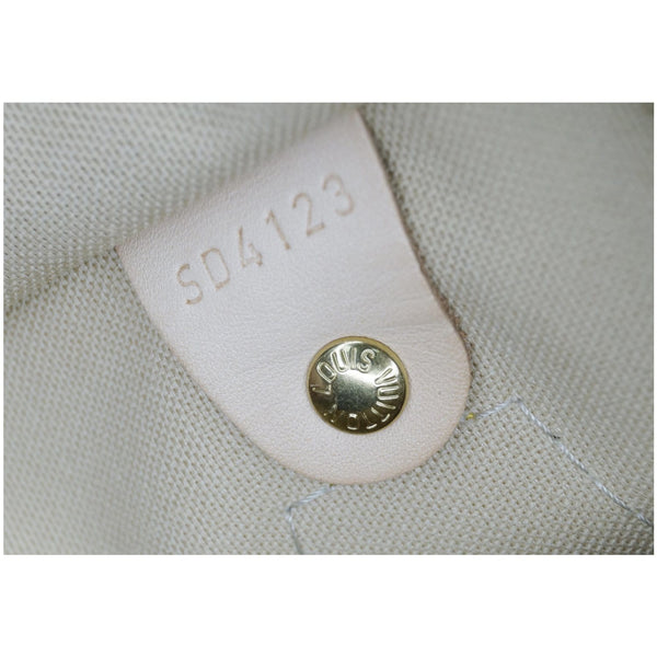 Louis Vuitton Speedy 30 Damier Azur Satchel Bag with tag number