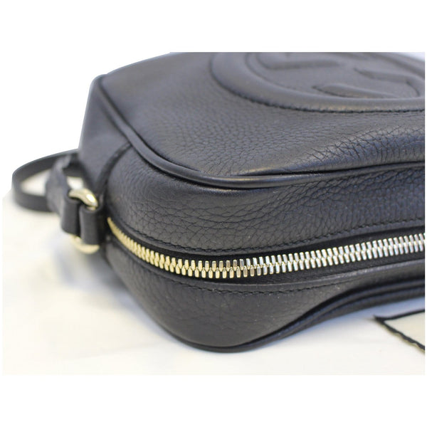 GUCCI Soho Disco Black Leather Crossbody Bag 308364-US