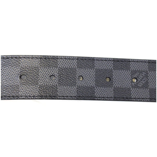 Louis Vuitton Damier Graphite belt - black