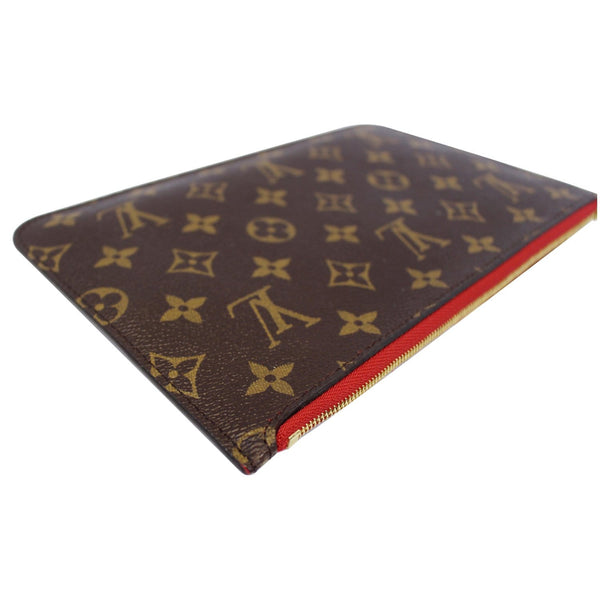 LOUIS VUITTON Pochette Wristlet Pouch Neverfull MM Monogram Canvas-US