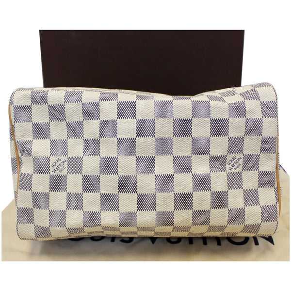LOUIS VUITTON Speedy 25 Damier Azur Satchel Bag-US