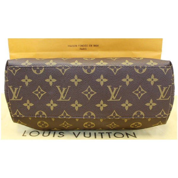Back View LV Tuileries Besace Monogram Canvas Bag
