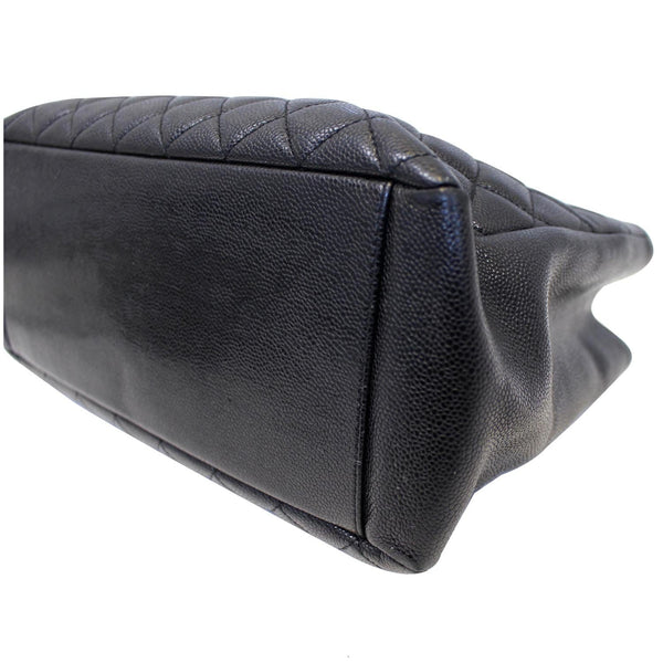 CHANEL Black Caviar Leather Grand Shopping Tote Bag-US