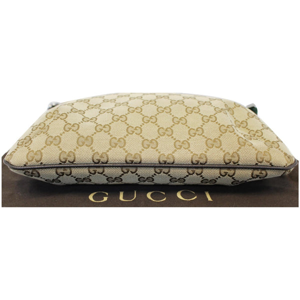 GUCCI GG Canvas Web Shoulder Crossbody Bag Beige 189749-US