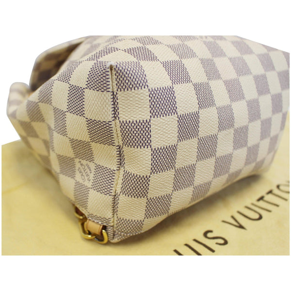 LOUIS VUITTON Sperone BB Damier Azur Backpack Bag White-US