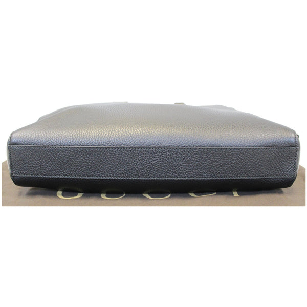 GUCCI Leather Business Briefcase Bag Black 387074-US