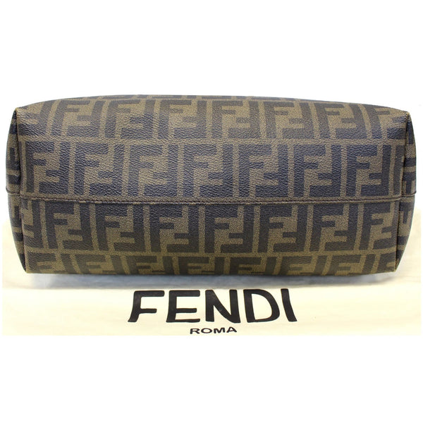 Fendi Zucca Print Canvas Small Roll Brown - authentic