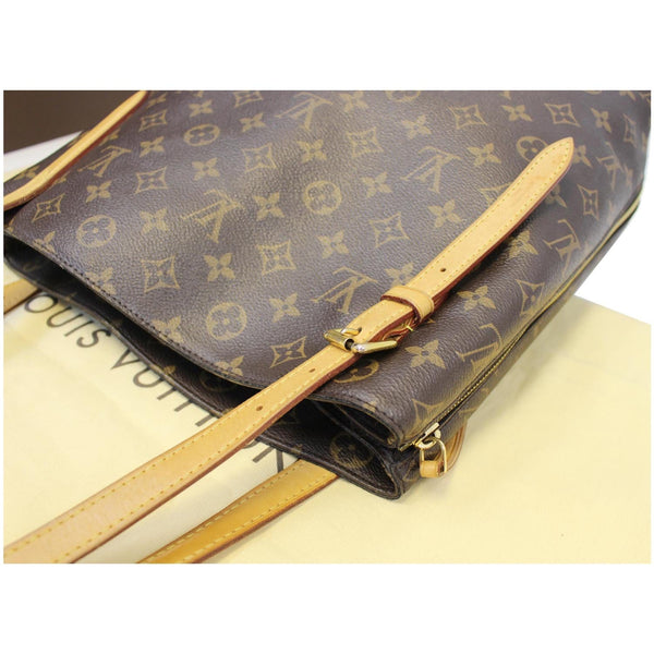 LOUIS VUITTON Voltaire Monogram Canvas Shoulder Bag Brown-US