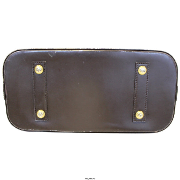 Louis Vuitton Damier Ebene Handbag - Louis Vuitton Alma - authentic