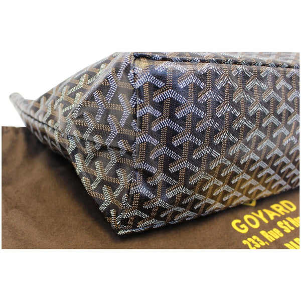 GOYARD Goyardine Saint Louis PM Tote Bag Black-US