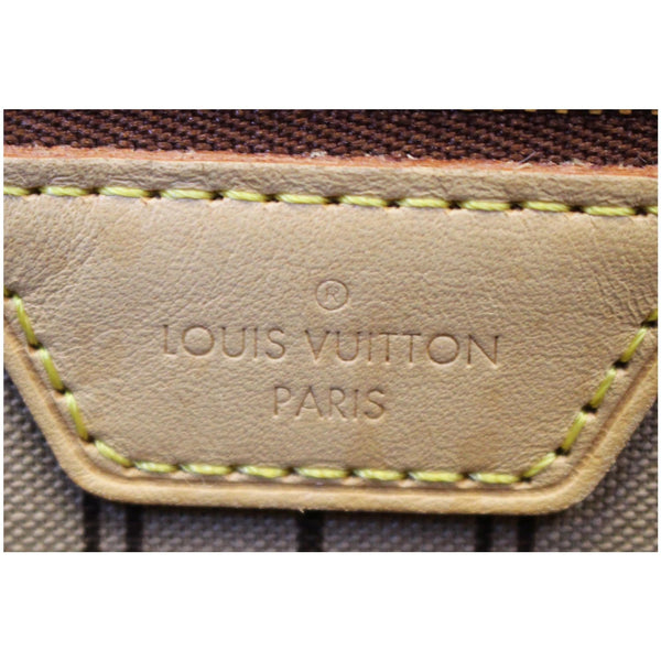 LOUIS VUITTON Neverfull MM Monogram Canvas Shoulder Bag Brown