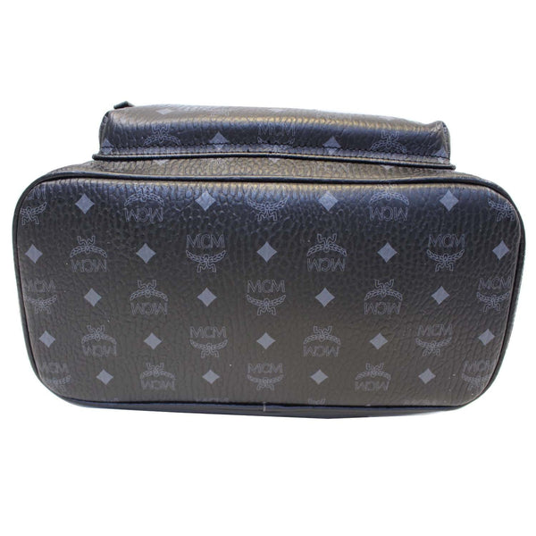 MCM Stark Classic Visetos Medium Backpack Bag Black-US