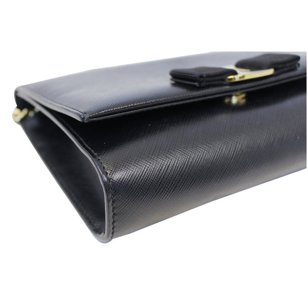 Salvatore Ferragamo Miss Vara Bow Saffiano Bag - 100% authentic