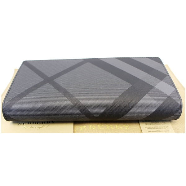 Burberry Continental Wallet Leather Wallet - back view