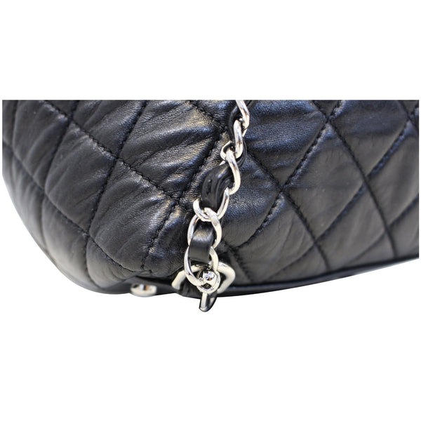 CHANEL Beijing 2 in 1 Black Quilted Leather Backpack Bag-US