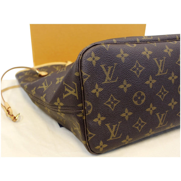 LOUIS VUITTON Neverfull MM Monogram Canvas Tote Shoulder Bag Brown-US
