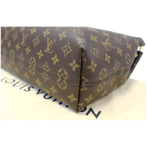 LOUIS VUITTON Graceful PM Monogram Canvas Shoulder Bag Brown