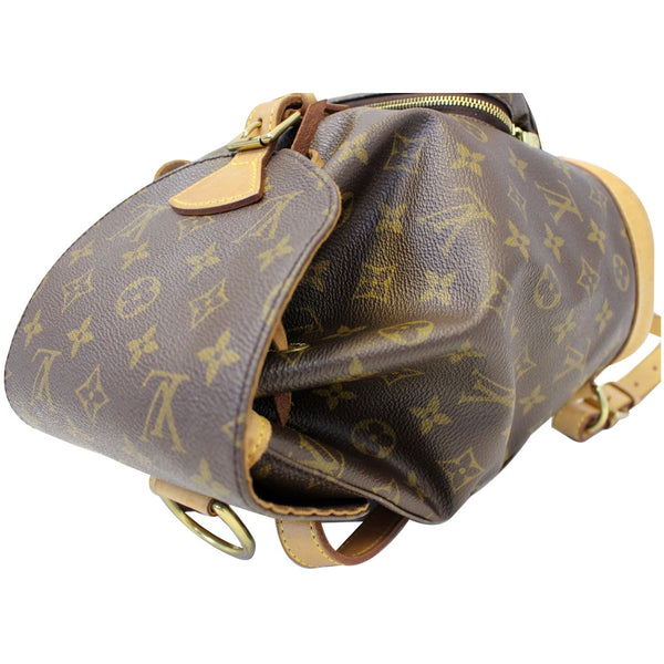 LOUIS VUITTON Montsouris PM Monogram Canvas Backpack Brown-US