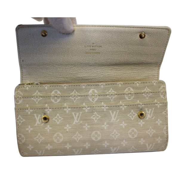 Louis Vuitton Monogram Wallet Mini Lin Sarah Open View