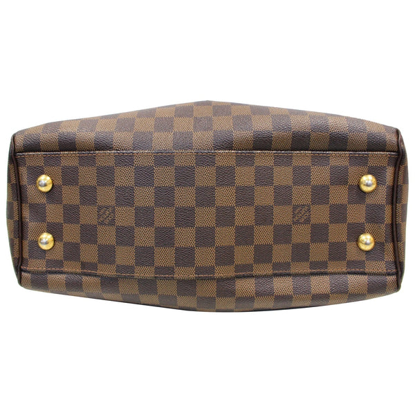 LOUIS VUITTON Trevi PM Damier Ebene Shoulder Bag Brown