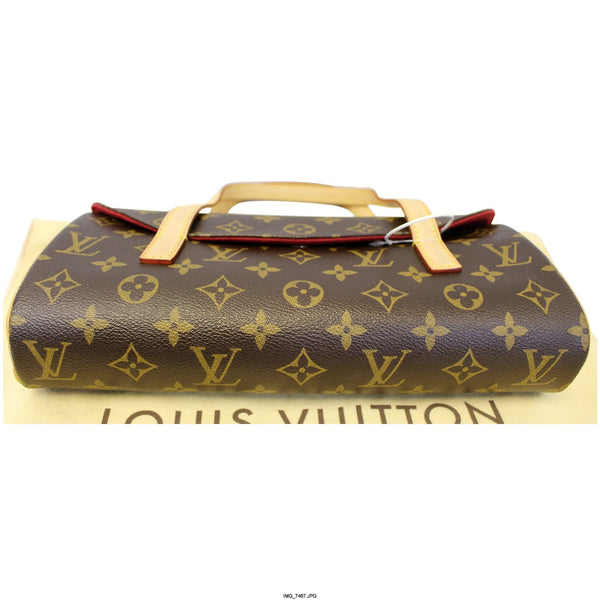 LOUIS VUITTON Sonatine Monogram Canvas Satchel Bag