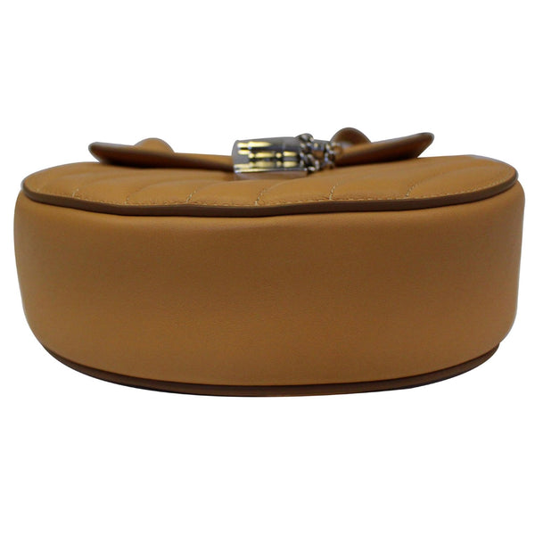 CHLOE Mini Drew Bijou Calfskin Shoulder Bag Peach