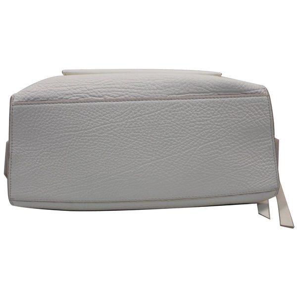 GIVENCHY Sway Small 2Way Leather Shoulder Bag White