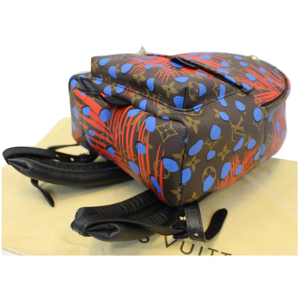 LOUIS VUITTON Palm Springs PM Monogram Jungle Dots Backpack Bag Brown