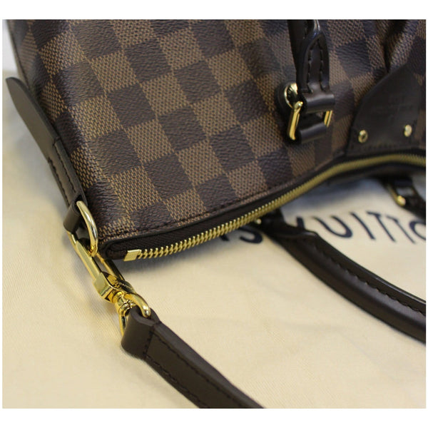 LOUIS VUITTON Siena MM Damier Ebene Shoulder Bag Brown