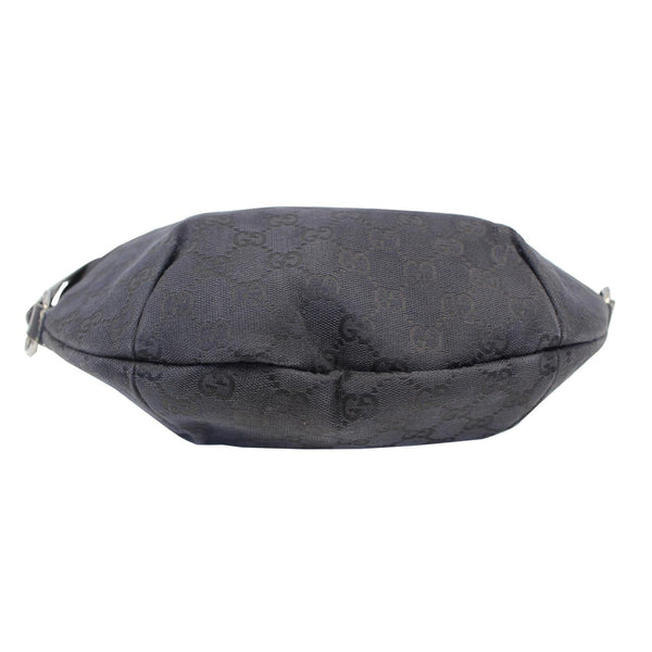 GUCCI GG Canvas Half Moon Black Hobo Bag Black-US