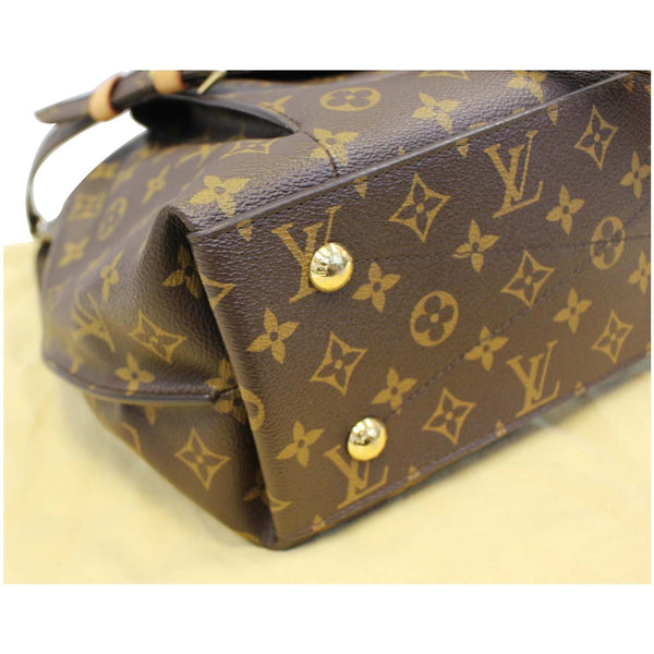 LOUIS VUITTON Metis Hobo Monogram Canvas Shoulder Bag Brown