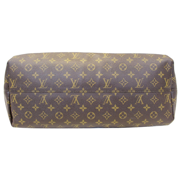 LOUIS VUITTON Raspail GM Monogram Canvas Shoulder Bag Brown