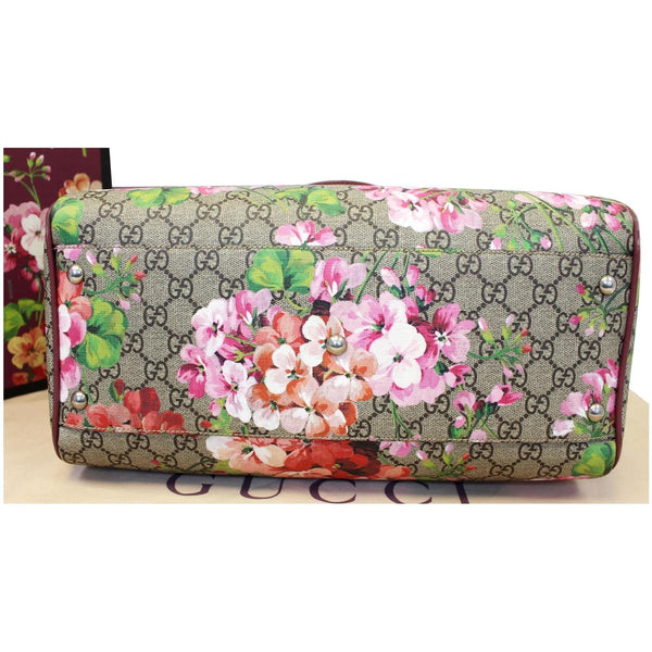 GUCCI Blooms Top Handle GG Canvas Medium Boston Bag-US