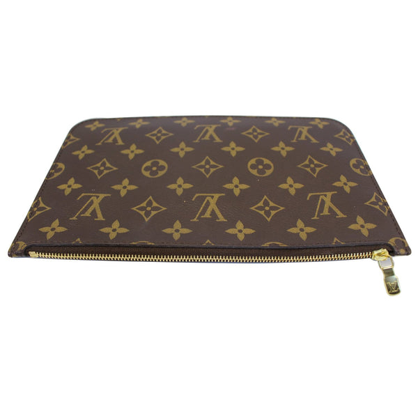 LOUIS VUITTON Monogram Canvas Pochette Wristlet Pouch Neverfull MM