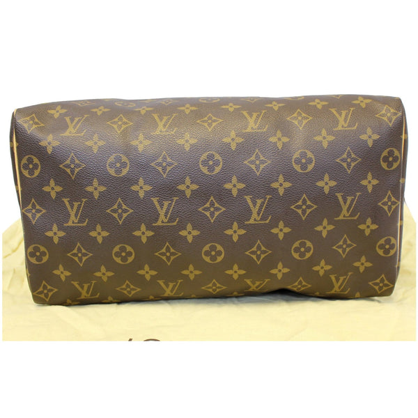 Louis Vuitton Speedy 35 - Lv Monogram Canvas Satchel Bag - back view