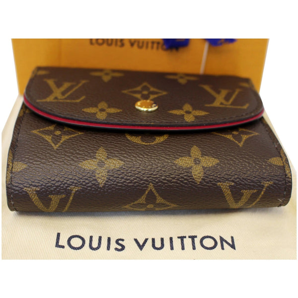 LOUIS VUITTON Ariane Monogram Canvas Wallet Brown/Fuchsia-US