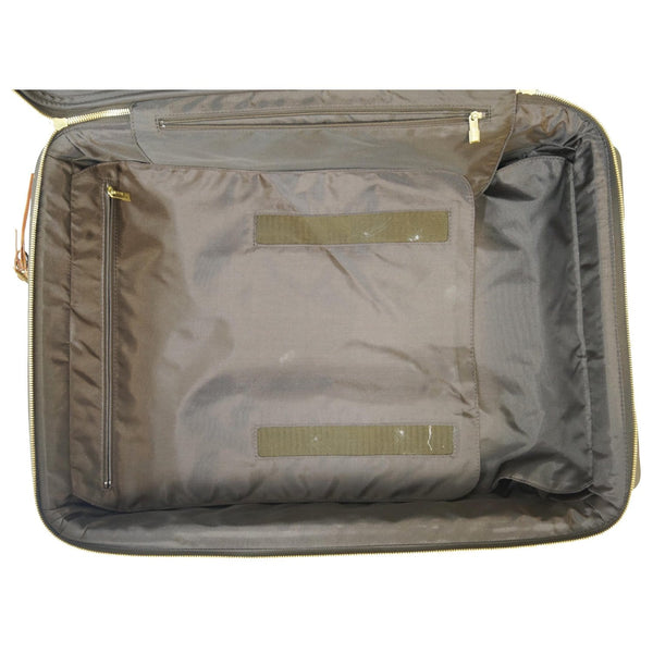 neat & clean inside Lv Monogram Canvas travel suitcase