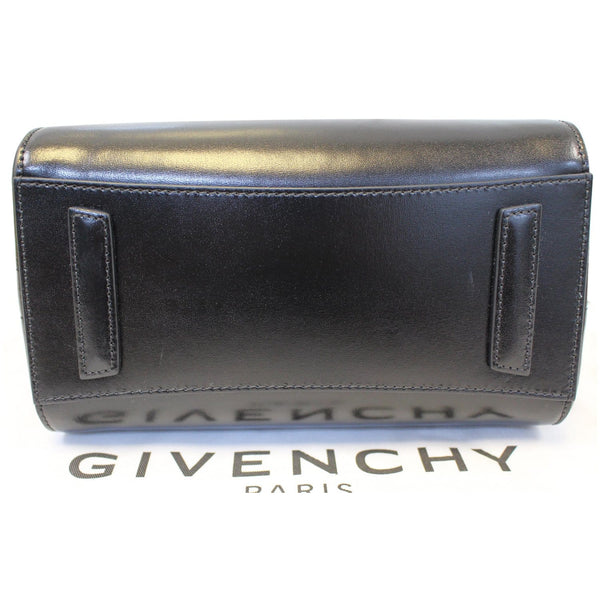 GIVENCHY Antigona Small Calfskin Leather Shoulder Bag Black