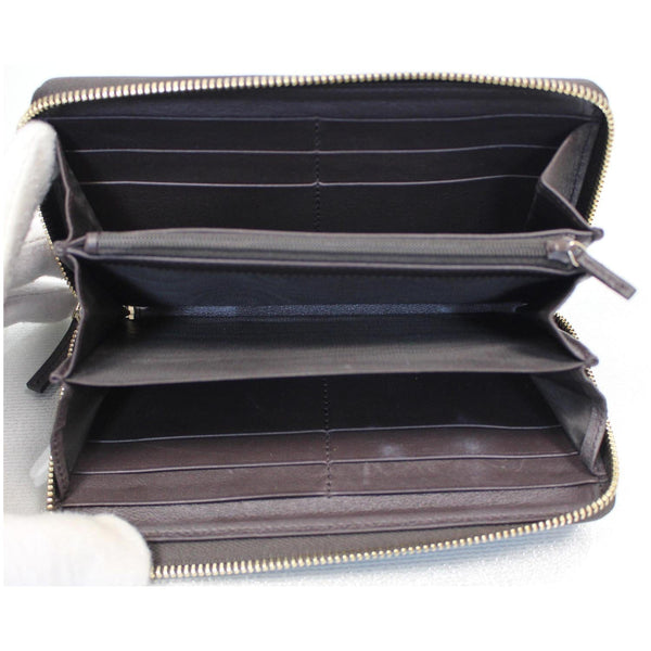 GUCCI GG Sukey Zippy Wallet 308012 Beige/Brown