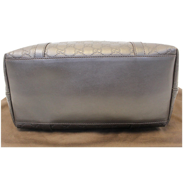 GUCCI Dark Brown Leather Shoulder Bag 341503-US