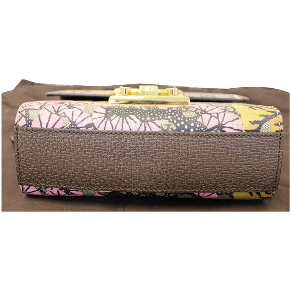 GUCCI Bengal Small Padlock GG Supreme Monogram Print Shoulder Bag 409487-US