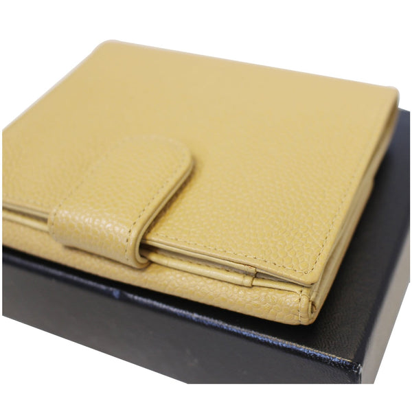 CHANEL Caviar Leather Bifold Wallet-US