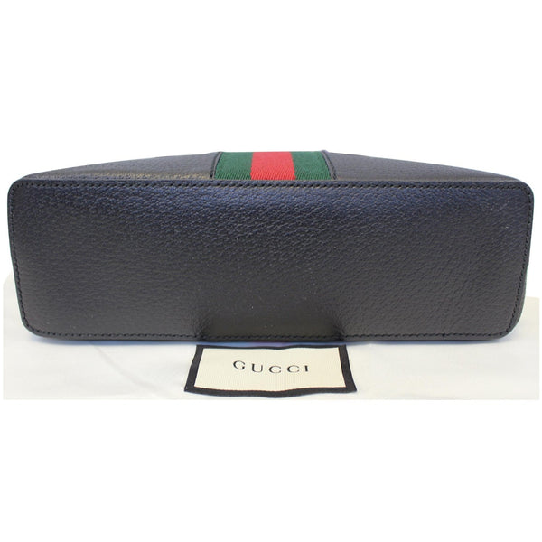 Gucci Ophidia Small Web GG Leather Shoulder Bag Black