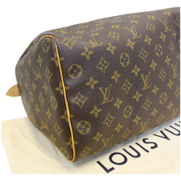 LOUIS VUITTON Speedy 35 Monogram Canvas Satchel Bag-US