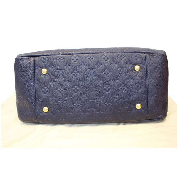 LOUIS VUITTON Artsy MM Empreinte Leather Shoulder Bag Blue-US
