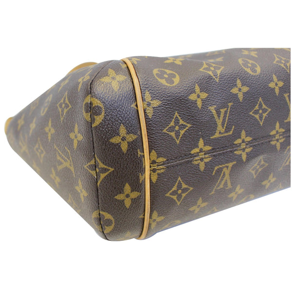 LOUIS VUITTON Totally PM Monogram Canvas Shoulder Tote Bag Brown