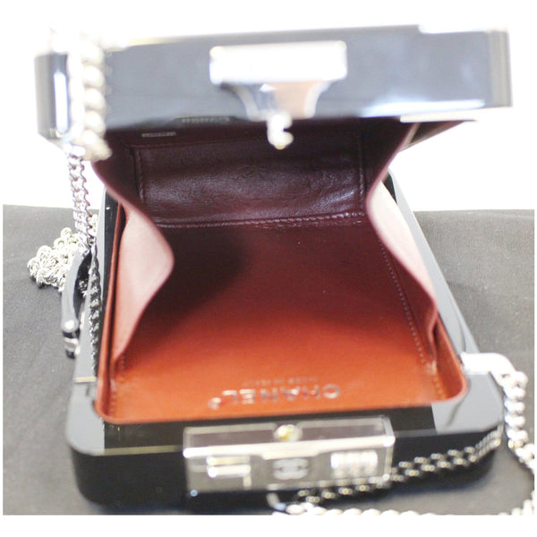 CHANEL Evening In The Air Mini Trolley Minaudiere Crossbody Bag Black