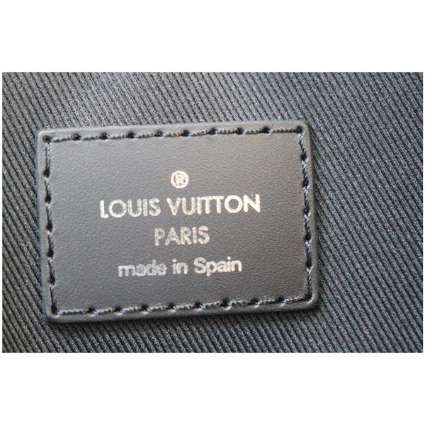 LOUIS VUITTON Pochette Monogram Eclipse Wristlet Black