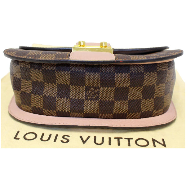 LOUIS VUITTON Wight Damier Ebene Shoulder Crossbody Bag Magnolia